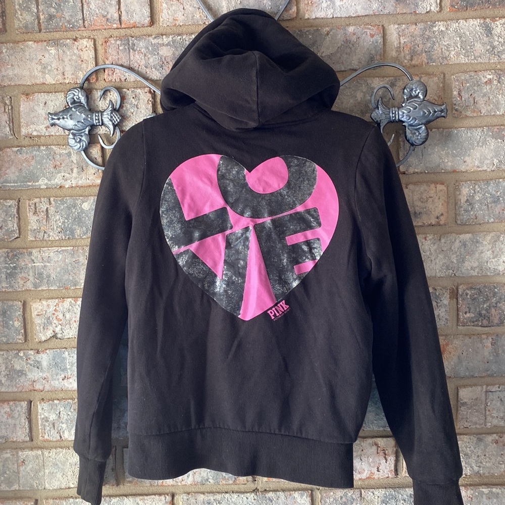 ❄️ VS Pink Reversible Sherpa Hoodie Jacket ❄️
